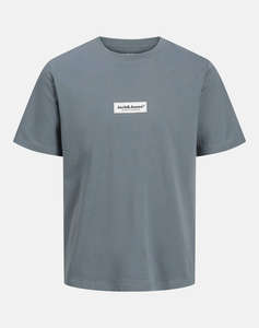 JACK&JONES JORSPLIT FAKESTITCH BRANDING TEE SS C LN
