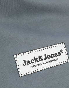 JACK&JONES JORSPLIT FAKESTITCH BRANDING TEE SS C LN