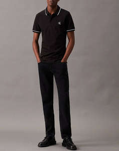 CALVIN KLEIN JEANS TIPPING SLIM POLO