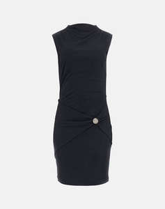GUESS ZAMA BUTTON DETAIL DRESS ROCHIE DE DAMA