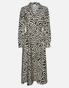 VERO MODA VMVIGDIS L/S 7/8 DRESS WVN BTQ GA