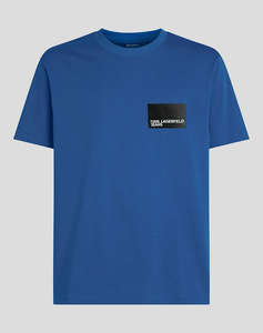 KARL LAGERFELD KLJ REG SS BOX LOGO TEE