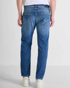 ANTONY MORATO MMDT00264FA7505751W02034 MIN OF 12 JEANS ARGON SLIM ANKLE LENGHT FIT IN BLUE DENIM PANTALONI DE BARBATI