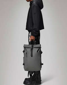 RAINS Rolltop Rucksack Large W3 (Dimensiuni: 32 x 52 x 14cm.)