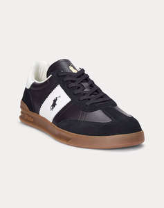 RALPH LAUREN LEATHER/SUEDE-HRT AERA PP-SK-LTL
