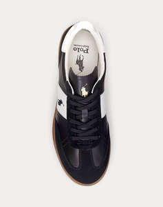 RALPH LAUREN LEATHER/SUEDE-HRT AERA PP-SK-LTL