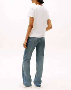 TOMMY HILFIGER REG SCRIPT C-NK TEE SS