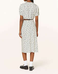 TOMMY JEANS TJW CRP AOP SS BLOUSE