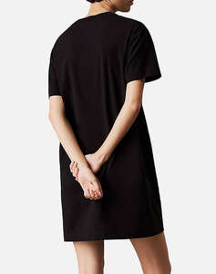CALVIN KLEIN JEANS GRADIENT MONOLOGO TEE DRESS