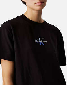 CALVIN KLEIN JEANS GRADIENT MONOLOGO TEE DRESS