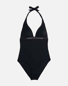 TOMMY HILFIGER HALTER ONE PIECE (EXT SIZES)