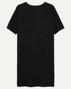CALVIN KLEIN JEANS SCRIPT LOGO T-SHIRT DRESS