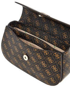 GUESS ECO ERICA CNVRTBLE XBODY FLAP GEANTA DE DAMA (Dimensiuni: 26 x 14 x 6cm.)