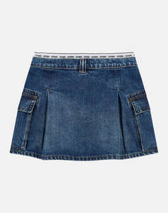 GUESS RIGID DENIM SKIRT FUSTA DE COPII GIRL