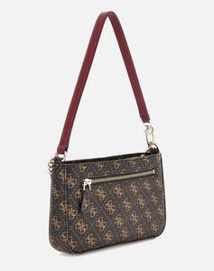 GUESS NOELLE MINI TOP ZIP SHOULDER GEANTA DE DAMA (Dimensiuni: 22 x 13 x 4 cm.)