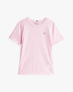 TOMMY HILFIGER REG CONTRAST FLAG SS TEE