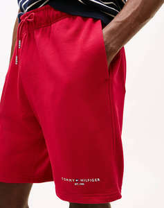TOMMY HILFIGER SMALL TOMMY LOGO SWEATSHORTS