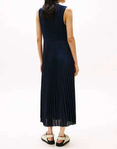 TOMMY HILFIGER SPORTY PLEATED POLO DRESS NS