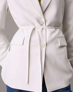CALVIN KLEIN JEANS ECOVERO TAILORED BACK TIE BLAZER