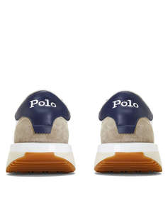 RALPH LAUREN SUEDE/MESH-TRAIN 89 PP-SK-LTL