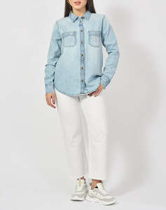 GUESS JEANS GJ REGULAR LS DENIM SHIRT CAMASA DE DAMA