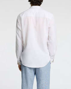 SELECETD SLHSLIM-LUX OXFORD SHIRT LS SPREAD NOOS