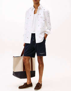 TOMMY HILFIGER SMALL TOMMY LOGO SWEATSHORTS