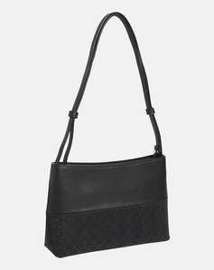 CALVIN KLEIN JEANS CK MIXMEDIA CONVERTIBLE BAG_MONO (Dimensiuni : 15 x 23 x 6.5cm.)