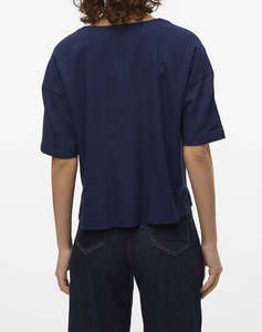 VERO MODA VMMYMILO 2/4 V-NECK SHIRT WVN GA