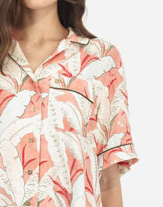 LA MARTINA CAMASA KM WOMAN SHIRT S/S PRINTED VISCOS