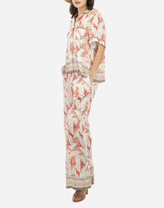 LA MARTINA CAMASA KM WOMAN SHIRT S/S PRINTED VISCOS