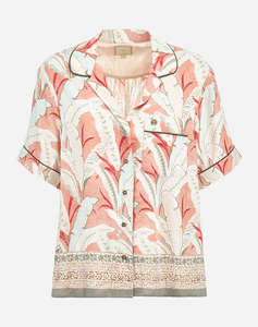 LA MARTINA CAMASA KM WOMAN SHIRT S/S PRINTED VISCOS