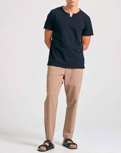 FUNKY BUDDHA Bluza Barbati Maneca Scurta Basic