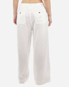 LA MARTINA PANTALONI WOMAN PANT VISCOSE LINEN