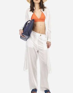 LA MARTINA PANTALONI WOMAN PANT VISCOSE LINEN