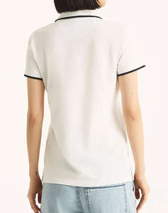 NAUTICA BLUZA POLO KM S/S TIPPED SPLIT NECK OCEAN POLO