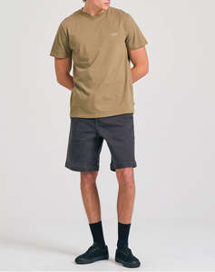 FUNKY BUDDHA Bluza Barbati Maneca Scurta Basic