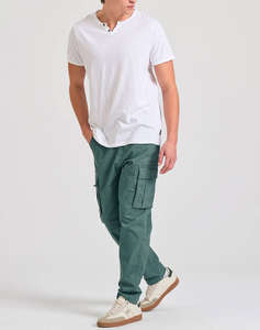 FUNKY BUDDHA Bluza Barbati Maneca Scurta Basic