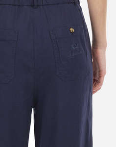LA MARTINA PANTALONI WOMAN PANT VISCOSE LINEN