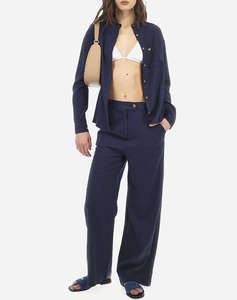 LA MARTINA PANTALONI WOMAN PANT VISCOSE LINEN