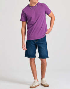 FUNKY BUDDHA Bluza Barbati Maneca Scurta Basic