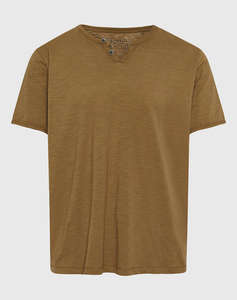 FUNKY BUDDHA Bluza Barbati Maneca Scurta Basic