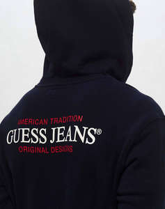 GUESS JEANS GJ ZIP HOOD REG AM TRAD SWEAT BLUZA TRENING DE BARBATI