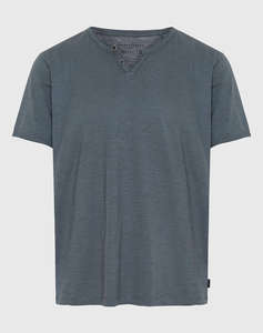 FUNKY BUDDHA Bluza Barbati Maneca Scurta Basic