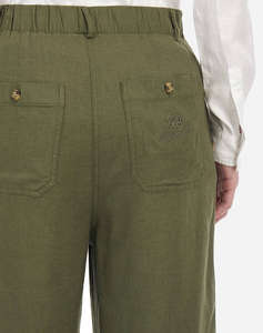 LA MARTINA PANTALONI WOMAN PANT VISCOSE LINEN