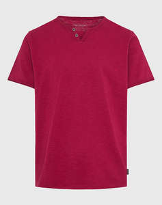 FUNKY BUDDHA Bluza Barbati Maneca Scurta Basic