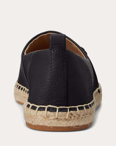 LAUREN RALPH LAUREN TUMBLED LEATHER-CAMERYN IV-ES-FLT