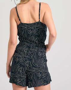 FUNKY BUDDHA Salopeta de dama pantalon scurt