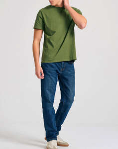 FUNKY BUDDHA Bluza Barbati Maneca Scurta Basic