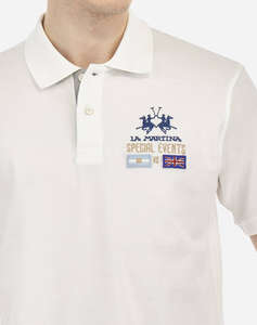 LA MARTINA BLUZA POLO KM MAN S/S POLO 30/1 COTTON PIQUE